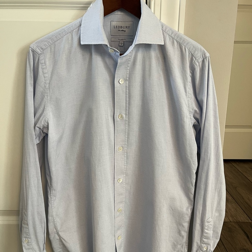 COPY - Ledbury Cotton Dress Shirt 15.5
